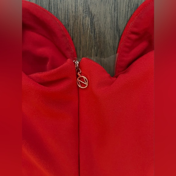 Nookie minx red womens gown size Large - Picture 6 of 11